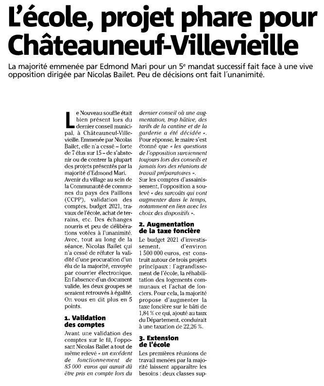 Nouveausoufflemadonenc presse nicematin 22042021 Ecole projet phare page 1.jpeg